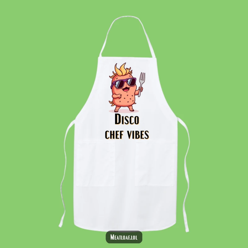Funny Meatloaf Dancer Apron: Cook Up a Storm with a Cool Carb - Funny Gift!