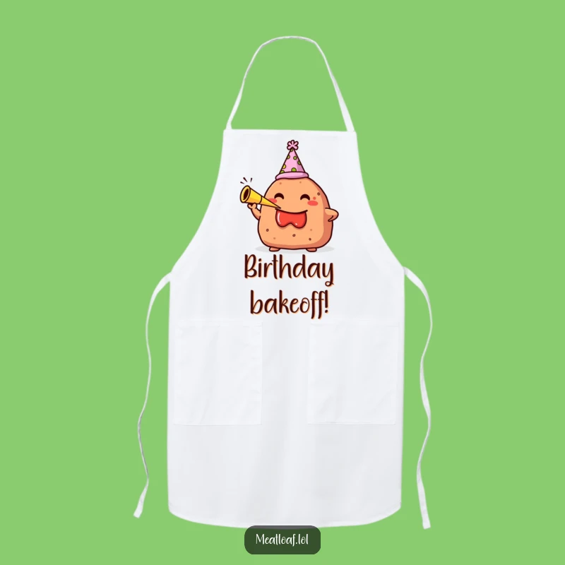 Funny Meatloaf Party Apron: Cook Up a Celebration - Funny Gift!