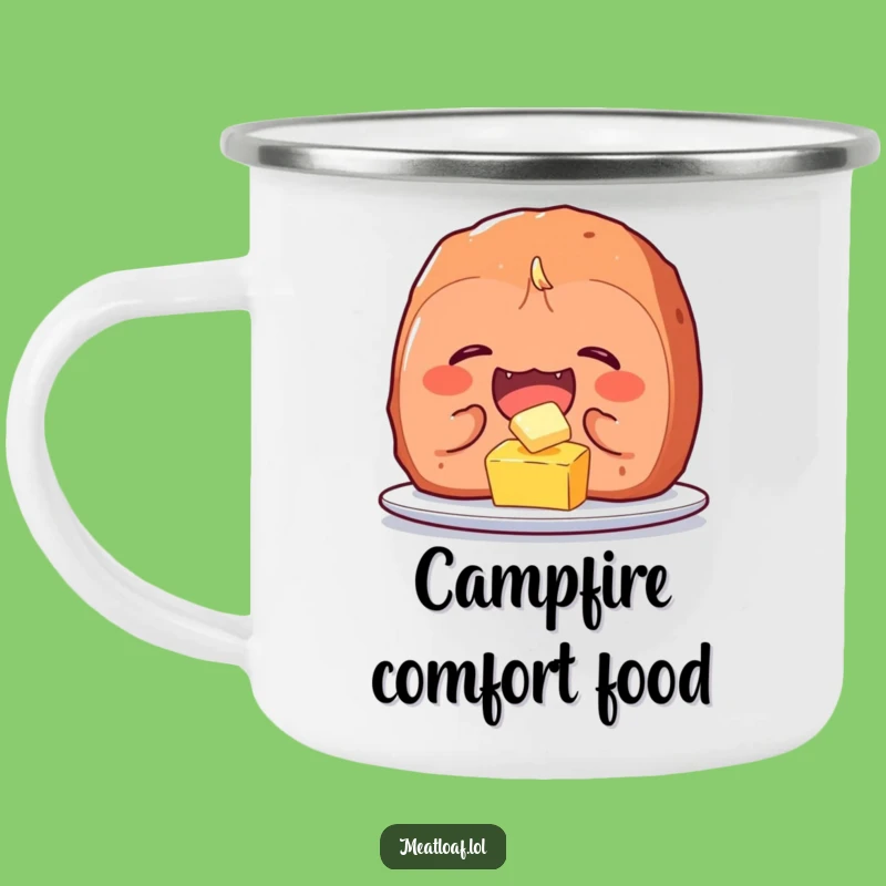 Funny Meatloaf Camping Mug: Giggles on the Go! - Awesome Funny Gift!