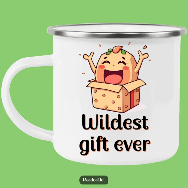 Funny Meatloaf Gift Box Camping Mug - Outdoor Burst of Joy Gift