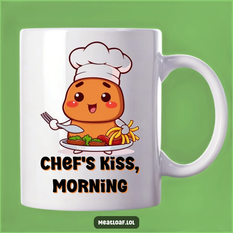 Funny Chef Meatloaf Mug: Celebrate Culinary Triumphs with this Hilarious Gift