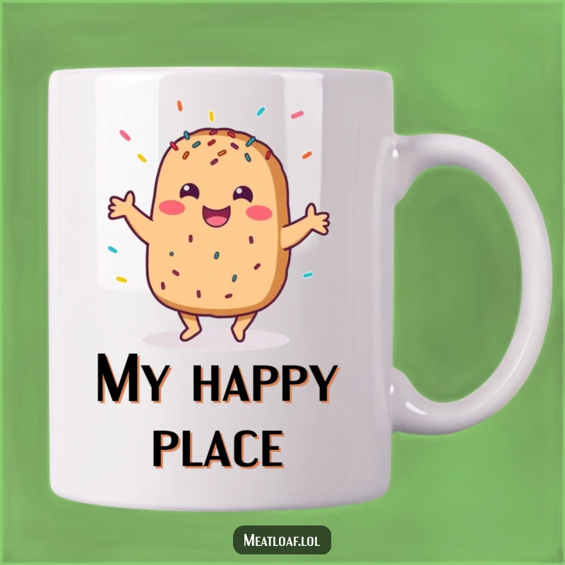 Funny Meatloaf Dance Mug: A Hilarious Gift for Foodies and Fun Lovers