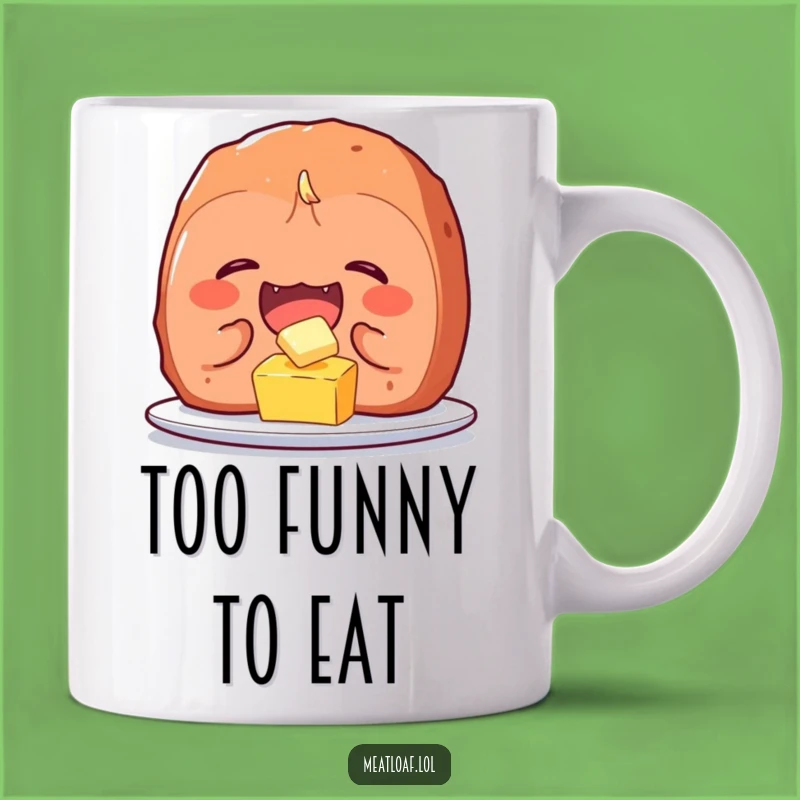 Funny Meatloaf Mug: Giggling Foodie Fun - Hilarious & Perfect Funny Gift!