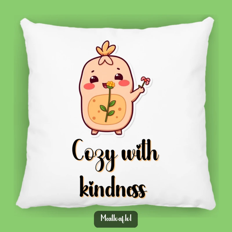 Funny Meatloaf Pillow: Soft Kindness Comfort, Cute Funny Gift Idea