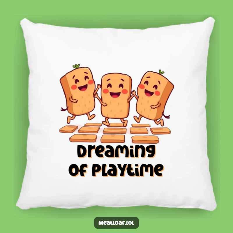 Funny Hopscotch Meatloaf Pillow: Add Playful Comfort and Humor to Your Space