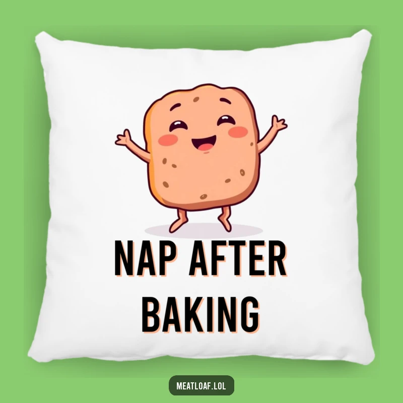 Funny Meatloaf Pillow: Add Silly Comfort with This Dancing Foodie Cushion