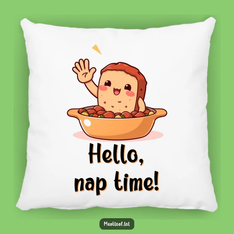 Cuddle Up with This Funny Meatloaf Casserole Pillow!