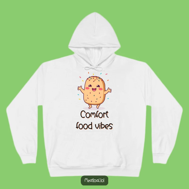 Cozy Funny Meatloaf Dance Hoodie: Warm Up with This Hilarious Foodie Apparel