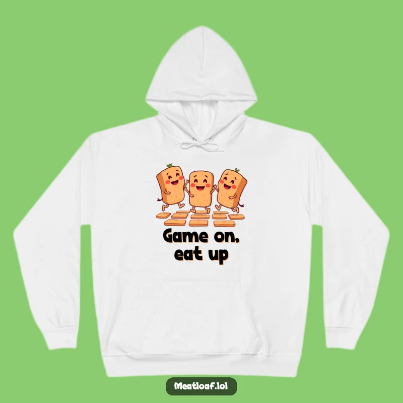 Funny Hopscotch Meatloaf Hoodie: Stay Cozy and Playful with this Hilarious Design