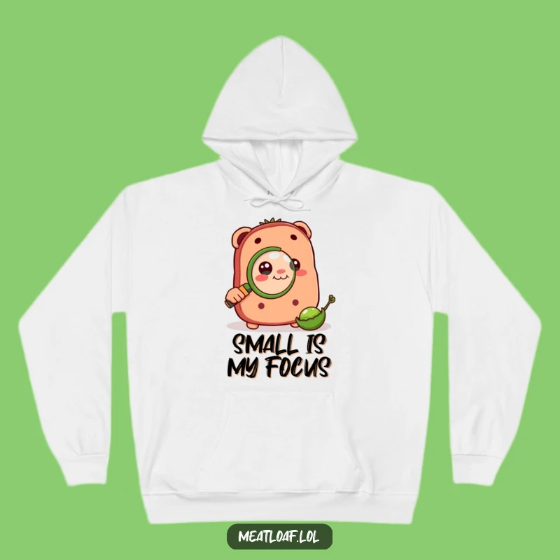 Funny Meatloaf Explorer Hoodie: Cozy Up with a Curious Carb - Funny Gift!