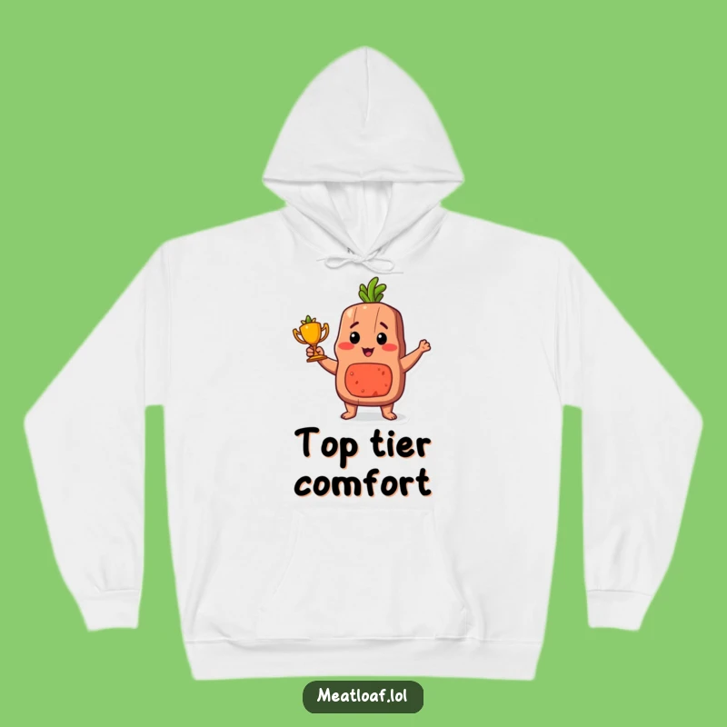 Cozy Funny Proud Meatloaf Trophy Hoodie: Warm Up with Chef Vibes Gift