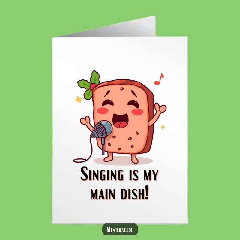 Free Printable Meatloaf Singer Birthday Card - Funny Downloadable Gift for Music Lovers