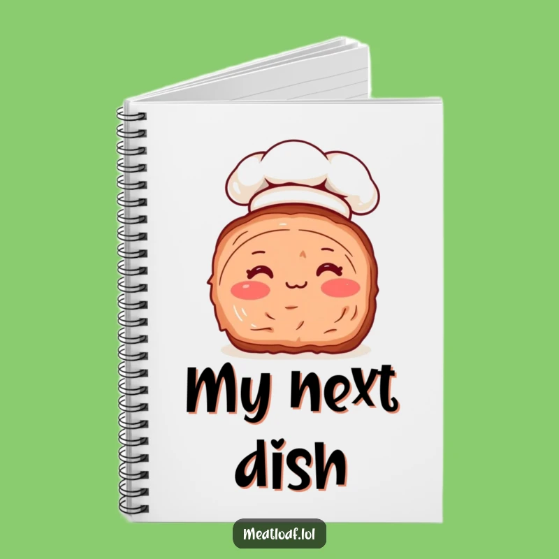 Funny Meatloaf Chef Notebook: Plan Your Meals and Jokes with This Adorable Chef!
