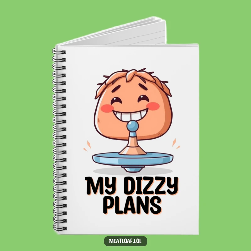 Funny Meatloaf Balancing Act Notebook - Hilarious Journal for Efforts