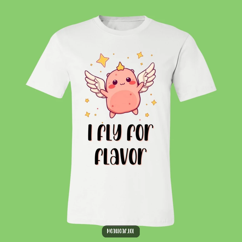 Funny Angel Meatloaf T-Shirt: Embrace Your Dreams with this Hilarious Tee