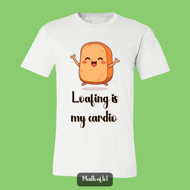 Funny Meatloaf Jumping Shirt: Wear Your Happiness with This Joyful Meatloaf Tee!