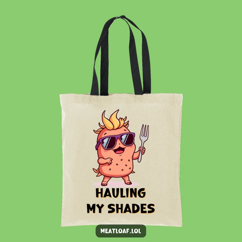 Funny Meatloaf Dancer Tote Bag: Carry Your Moves in Style - Funny Gift!